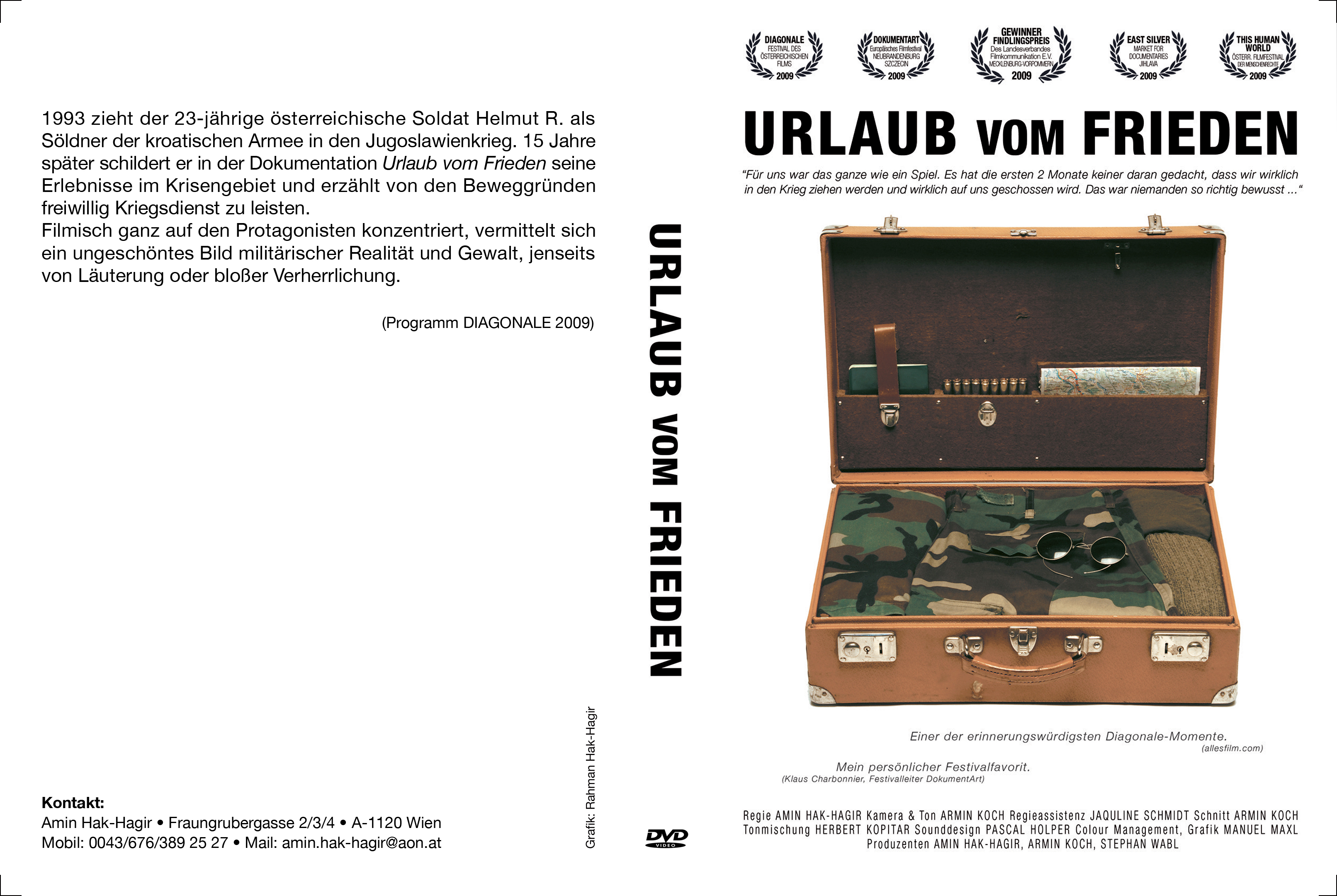 Urlaub vom Frieden DVD Cover BLOCK